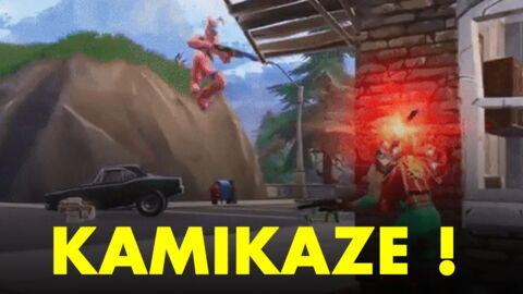 Fortnite : les attaques kamikaze sont de plus en plus populaires en battle royale
