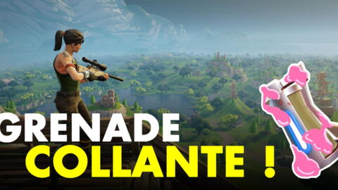 Fortnite : la grenade collante sera la prochaine à rejoindre l'arsenal du battle royale