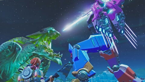 Fortnite : revivez le combat de titans qui a clôturé la saison 9 !