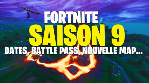 Fortnite saison 9 : dates, Battle Pass, volcan,... tout savoir sur la prochaine saison