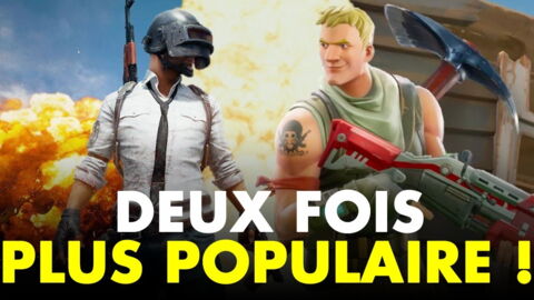 Fortnite vs PUBG : le Battle Royale free-to-play est 2 fois plus populaire sur Twitch !