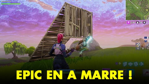 Fortnite : Epic en a marre de la construction dans chaque combat
