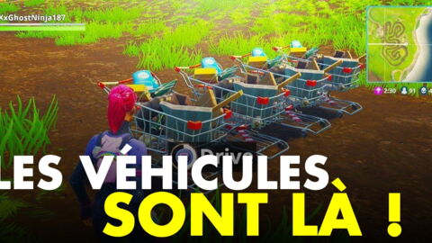 Fortnite : les véhicules arrivent enfin, premières images !