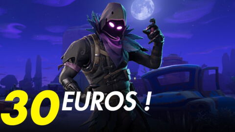 Fortnite : le nouveau skin légendaire Corbeau vous coûtera environ 30 euros