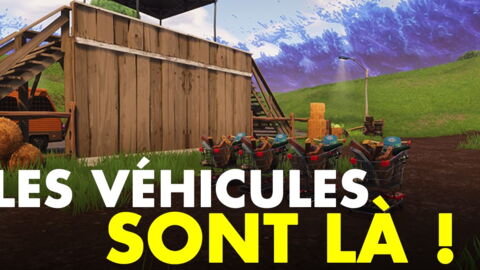 Fortnite : les véhicules sont en ligne !