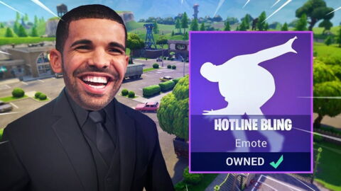 Fortnite : le rappeur Drake promet de faire une chanson sur le jeu à une condition