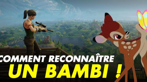 Fortnite : 5 astuces pour reconnaitre facilement les Bambi