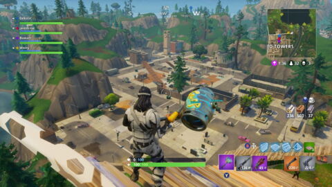 Fortnite : la saison 7 approche et Tilted Towers risque la destruction