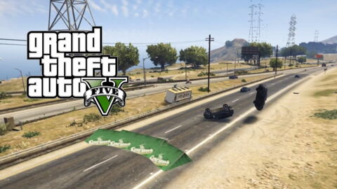GTA 5 : il ajoute une rampe à l'autoroute