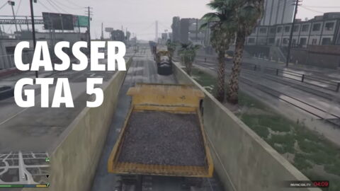 GTA 5 : le moteur physique mis à mal par un camion benne