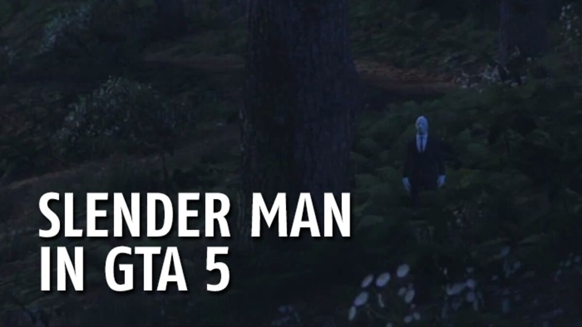 slenderman on gta 5