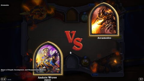 Hearthstone : battre Atramédès héroïque dans le Mont Rochenoire - deck et solution vidéo