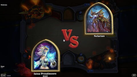 Hearthstone : battre Nefarian héroïque dans le Mont Rochenoire - deck et solution vidéo