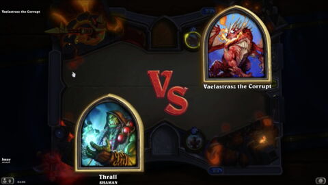 Hearthstone : battre Vaelastrasz héroïque dans le Mont Rochenoire - deck et solution vidéo