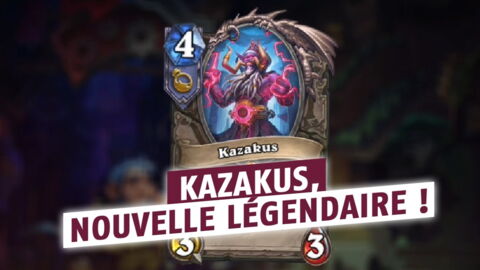 Hearthstone : découvrez Kazakus, la nouvelle légendaire la plus innovante de la prochaine extension