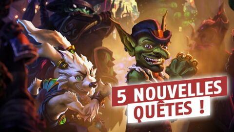 Hearthstone : des nouvelles quêtes arrivent avec la nouvelle extension