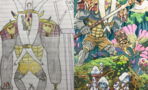 Cet artiste français transforme les dessins de ses enfants en monstres incroyables