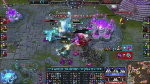 League of Legends : retour sur le lategame haletant entre Cloud 9 et Samsung Blue aux Worlds