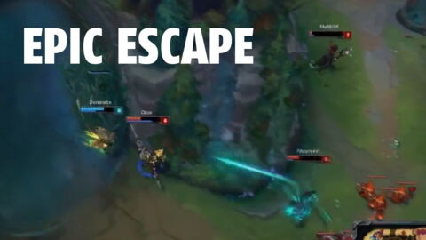 League of Legends : un escape incroyable se conclut de la pire des façons