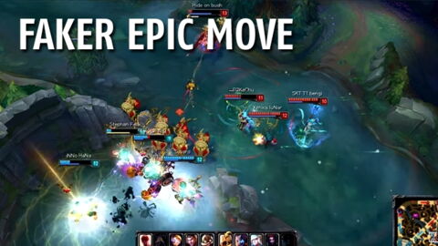League of Legends : Faker réalise une action épique avec Azir