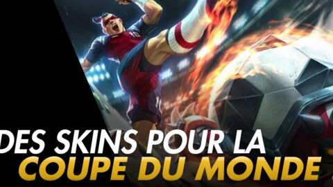 League of Legends : les skins de la Coupe du Monde arrivent