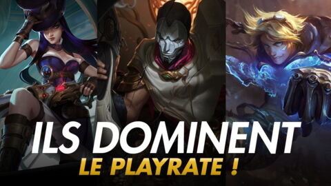 League of Legends : les ADC dominent le classement des champions les plus joués du moment