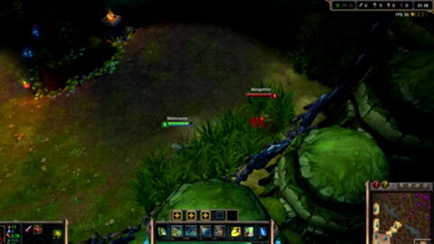 League of Legends : découvrez le bug qui vous rend aveugle dans les buissons au patch 4.12