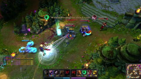 League of Legends : le coup critique monstrueux d'un Thresh AD