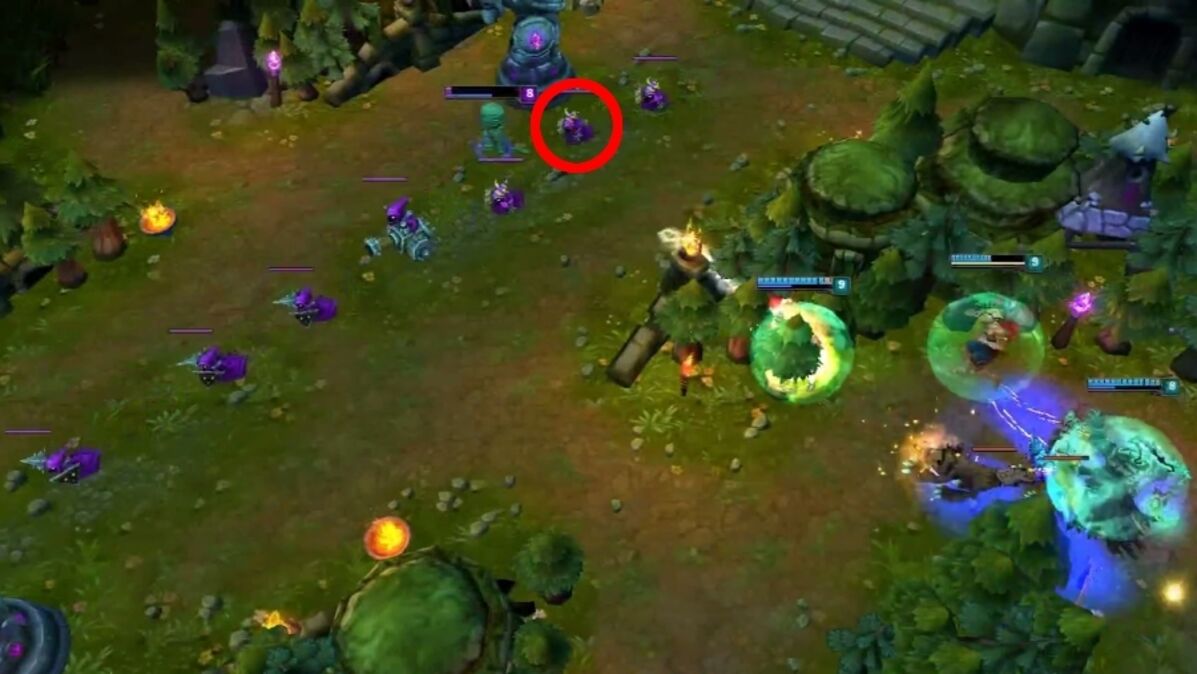League of Legends ce sbire infiltré se bat pour l