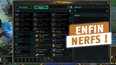 League of Legends : Riot vient enfin de nerf ces deux objets incontournables, mais est-ce suffisant ?
