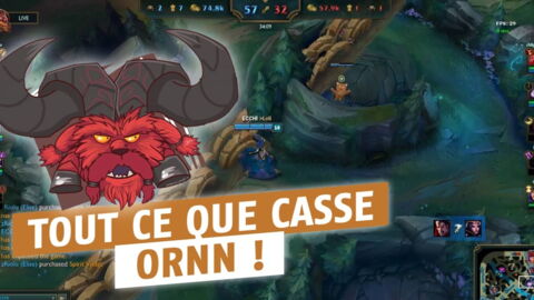 League of Legends : Ornn pourra détruire les terrains créés par les joueurs, découvrez la liste complète