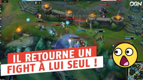 League of Legends : cet ADC coréen sauve un teamfight tout seul dans une game pro