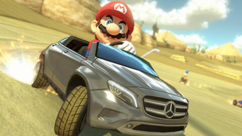 Mario Kart 8 accueillera bientôt des Mercedes-Benz