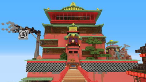 Minecraft : Le Voyage de Chihiro intégralement reproduit par ce gamer