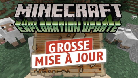 Minecraft : le jeu vient de recevoir la plus grosse mise à jour de son histoire