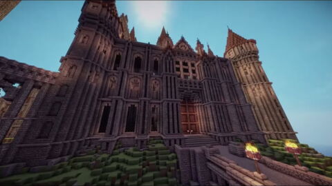 Minecraft : Poudlard d'Harry Potter intégralement reconstitué !