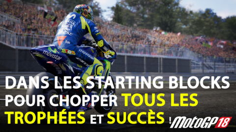 MotoGP 18 : les trophées, succès et achievements du jeu de course