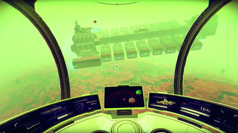 No Man's Sky : un joueur est parvenu à faire atterrir un vaisseau cargo sur une planète