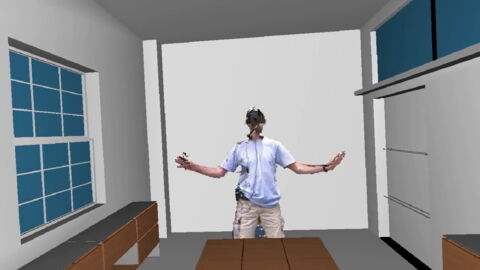 Oculus Rift : il transfert son corps dans un monde artificiel avec 3 Kinect et un casque VR