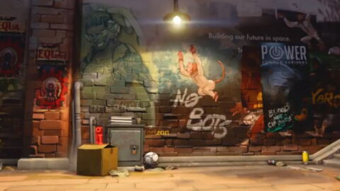 Overwatch : Hammond s'est échappé de la Colonie Lunaire Horizon dans un pod