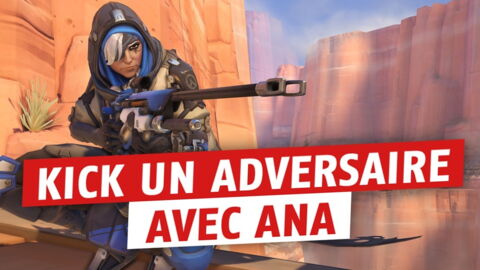 Overwatch : Ana est capable de faire kick un adversaire d'une partie