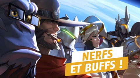 Overwatch : une série de buff et nerf sont arrivés !