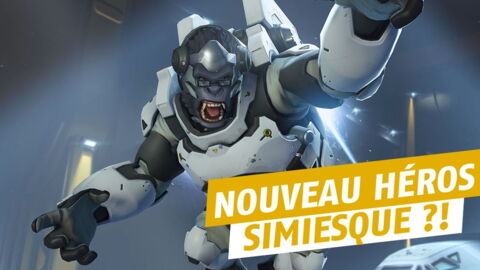 Overwatch : on pense qu'un nouveau héros va arriver avec la map lunaire et ce sera un chimpanzé