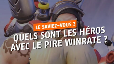 Overwatch : quels sont les héros avec le plus mauvais winrate ?