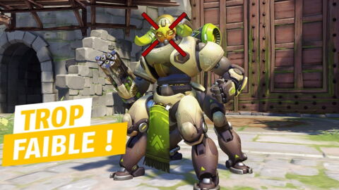 Overwatch : de nombreux Grands Maîtres considèrent qu'Orisa est inutile