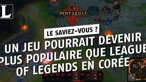 League of Legends : Overwatch en passe de devenir le jeu le plus populaire en Corée