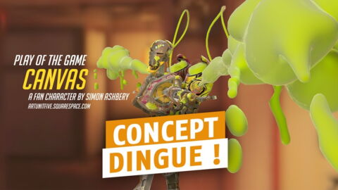Overwatch : découvrez Canvas, le héros créé par les joueurs !