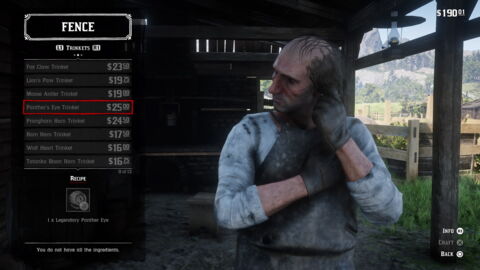 Red Dead Redemption 2 : liste complète des amulettes, comment les fabriquer et quels sont leurs effets