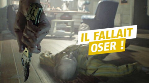 Resident Evil 7 : Un joueur finit le jeu avec un couteau