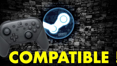 Steam : vous pouvez désormais utiliser votre manette de Switch sur la plateforme de Valve
